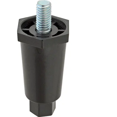 Leg 3/8-16 2-1/2H Plst Blk for Standard Keil 1060-0431-3446