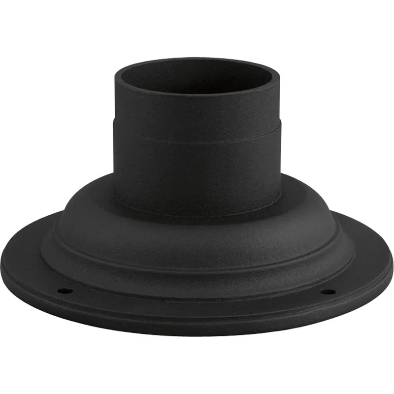 Progress Lighting P8726-31 Pedestal Mnt Adapter Black