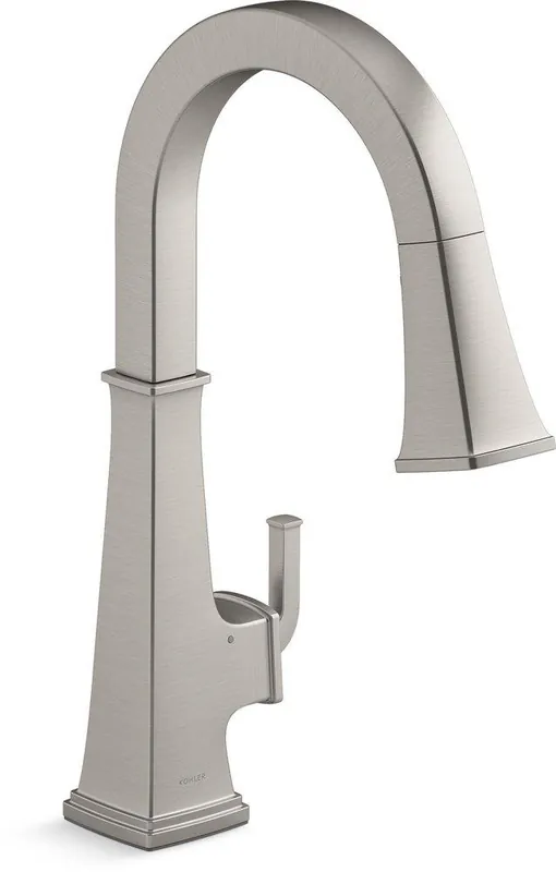 Kohler 23832-VS Riff Single Handle Pull Down Touchless Kitchen Faucet