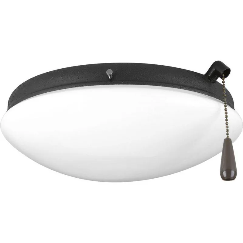 Progress Lighting P2611-80WB AirPro 20W 2-Light Medium E-26 LED Ceiling Fan Light