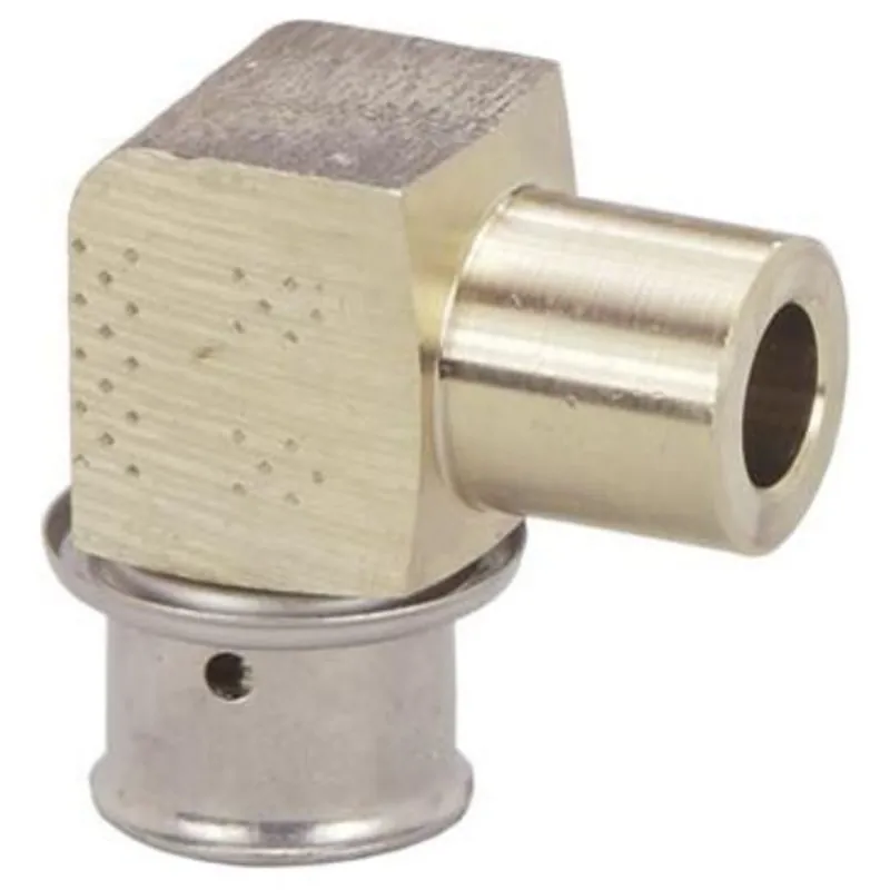 Viega 99310 PureFlow Press 90 Deg Elbow 1/2 in Press x Fitting