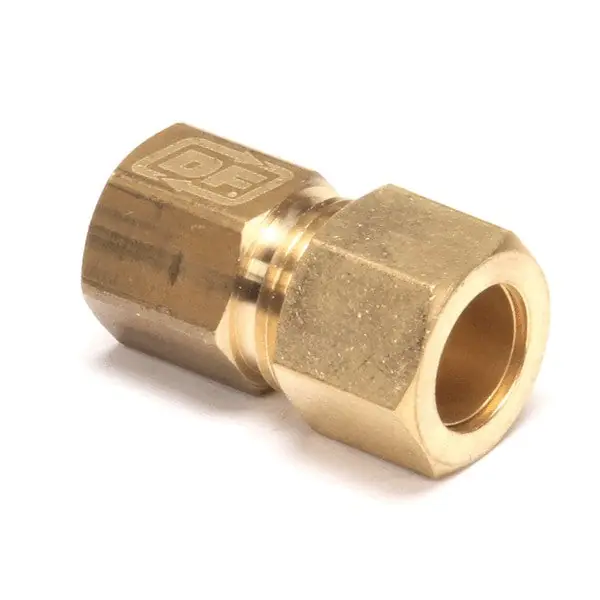 Fitting Compression Straight 1/4 FNPT GROZ097074 for Groen Z097074