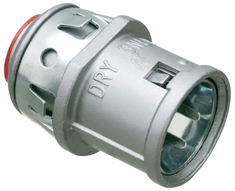 Arlington 38AST 3/8 Snap2it Connector With Insulated Throat