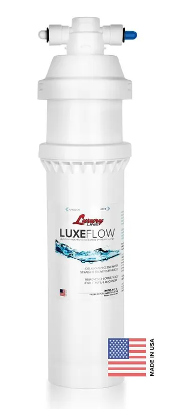 Luxury Line LF-2 Luxe Flow Filter Housing, 3/8 in Inline