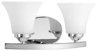 Progress Lighting P2009-15 Adorn 100W 2-Light Bath Vanity Wall Light