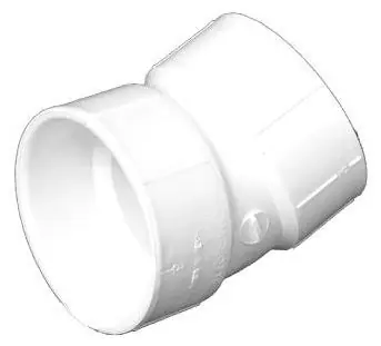 PVC DWV 11351 PVC DWV Fitting Power 10 Inch Replacement MPN