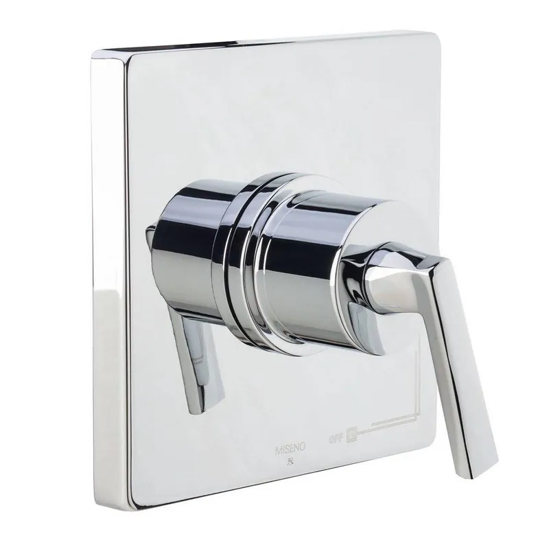 Miseno MNOVT650CP Elysa Single Handle Pressure Balancing Valve Trim in Polished Chrome