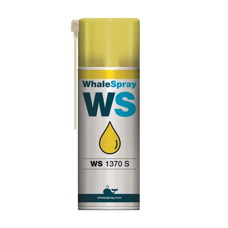 WhaleSpray 1370S1320 Food Grade Lubricant H1+PTFE Foam Aerosol 400ml