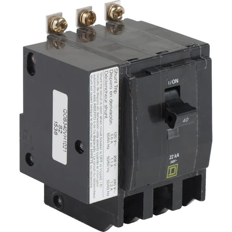 Square D QOB340VH1021 Miniature Circuit Breaker 40 Amp 120/240V