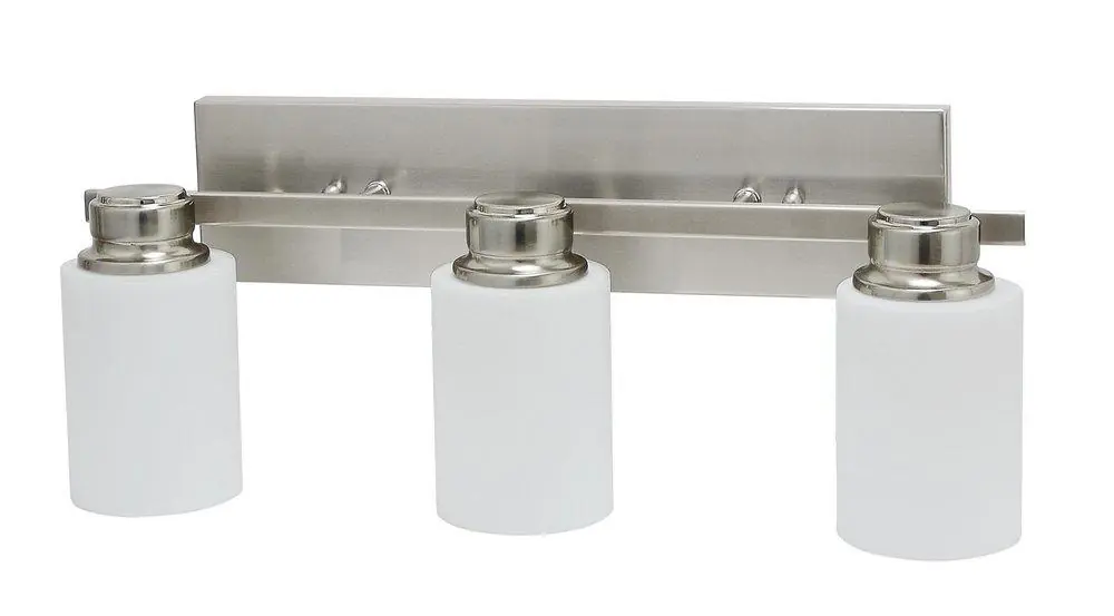 Miseno FLVL1003BN ML Series 60 W 3 Medium E-26 in Brushed Nickel