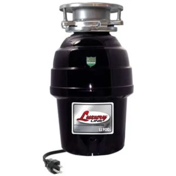 Luxury Line LL900 Deluxe Garbage Food Waste Disposal 3/4 hp