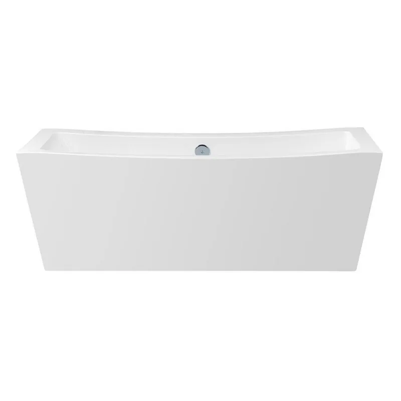 Miseno MNO7035SFSR 70 x 34 in. Rectangular Freestanding Soaker Bathtub with Center Drain