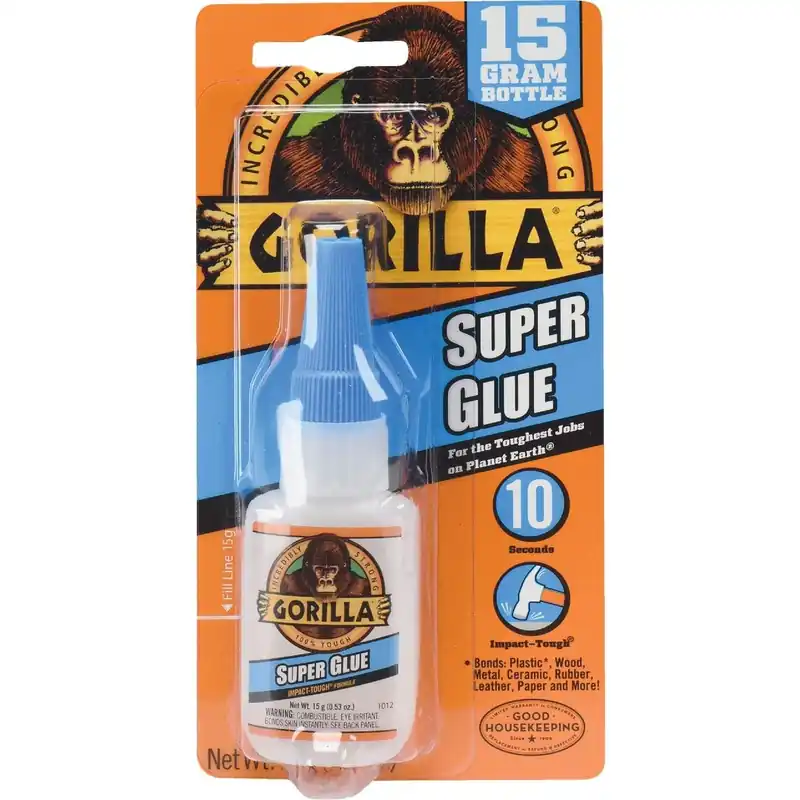 Gorilla Glue 7805009 Gorilla 0.53 Oz. Liquid Super Glue