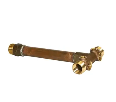 Merrill Manufacturing BATNL100C 1 in. Male Cast Brass Tank Tee Lead Free