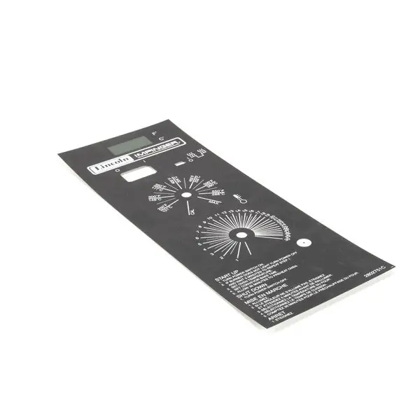 LABEL GAS OVEN OPER 14.75 INCHES for Lincoln 370131