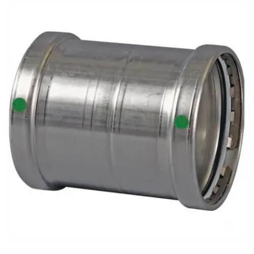 Viega 80340 2-1/2 ProPress XL 316 Stainless Steel Coupling w/ EPDM Seal - No Stop
