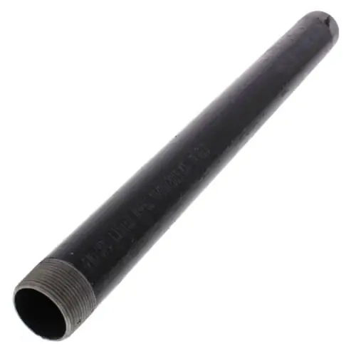 Anvil 0330231002 1-1/4 x 18 Black Nipple