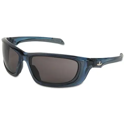 MCR Safety UD122PF USS Defense Safety Glasses, Gray Lens, MAX6 Anti-Fog