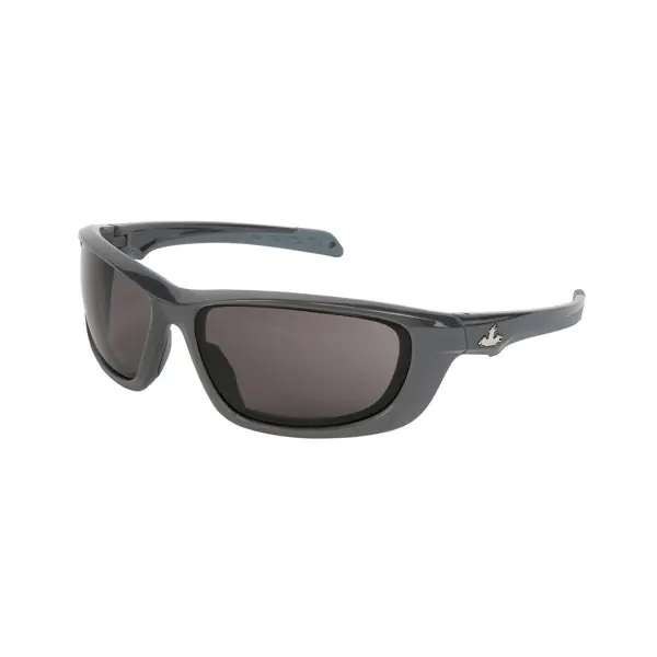 MCR Safety UD112PF USS Defense Safety Glasses MAX6 Anti-Fog Gray Lens Gunmetal Frame