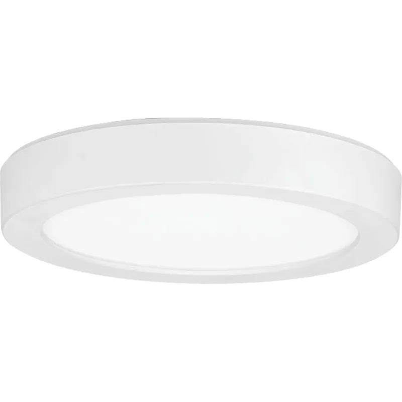 Progress Lighting P810015-030-30 Dimmable 1-Light Edgelit LED Surface Mount Ceiling Light 15-Watt 120-Volt AC 90 CRI 3000K
