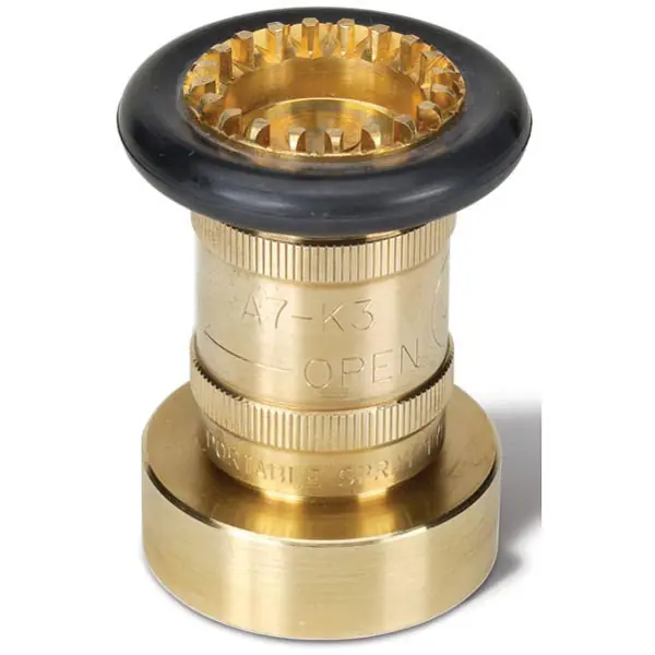 Fire Hose and Accessories N113BR Adjustable Fog Nozzle