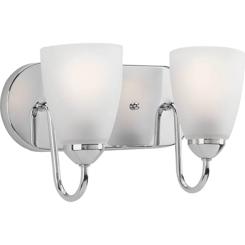 Progress Lighting P2707-15 Gather 2-100W MED Bath Bracket PC