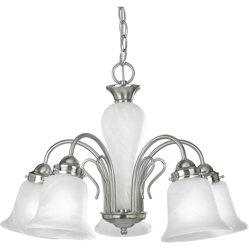 Progress Lighting P4391-09 Bedford 5-100W MED CHAND Gray