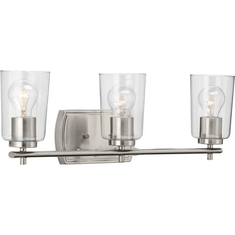 Progress Lighting P300156-009 Adley 60W 3-Light Bath and Vanity Light
