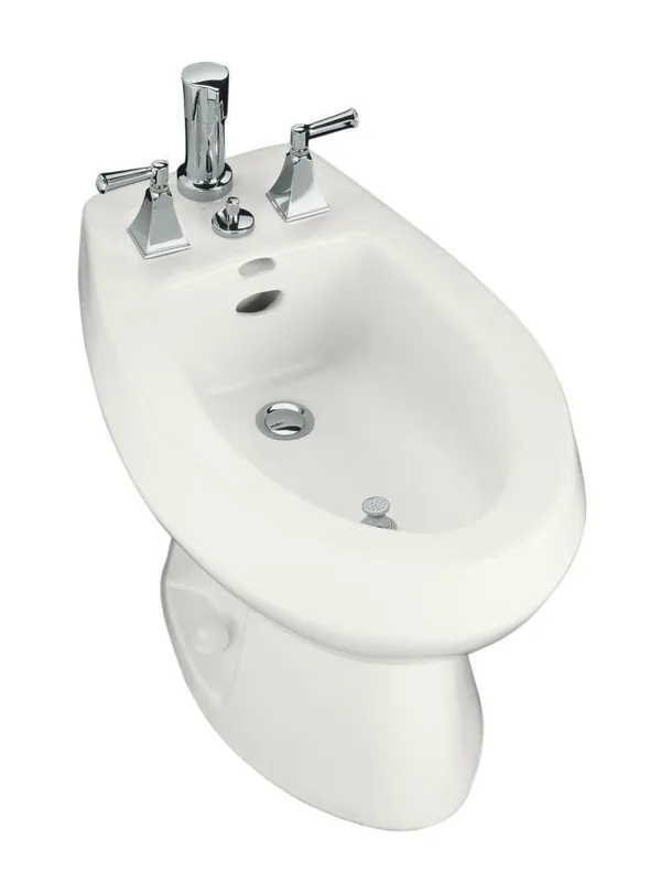 KOHLER 4854-0 San Tropez Vertical Spray Bidet in White