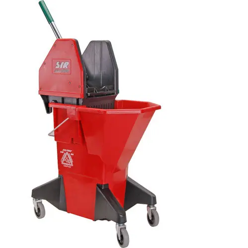 BUCKET MOP RED W GRN WRINGR 1591100 for Mavrik