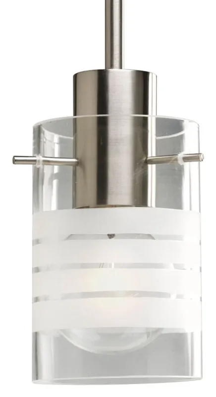 Progress Lighting P5158-09 100W 1-Light Medium Pendant in Brushed Nickel
