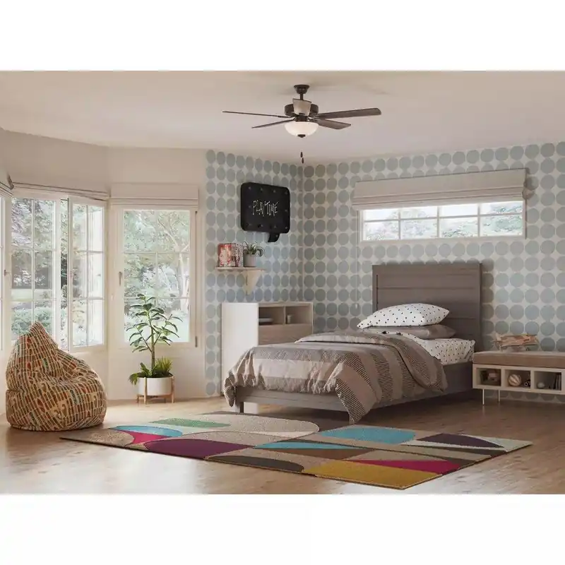 Progress Lighting P250082-31M-WB AirPro Builder Ceiling Fan 52 in