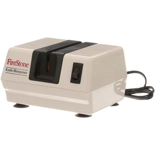 Knife Sharpener 120V White 721178 for Mavrik