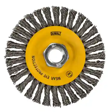 DeWalt DW49204B Wire Wheel 4 x 5/8-11 HP 0.020 Stainless Steel