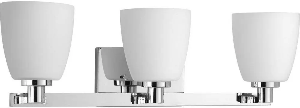 Progress Lighting P2167-15 Fleet 3-Light Medium E-26 Base Bath Bracket