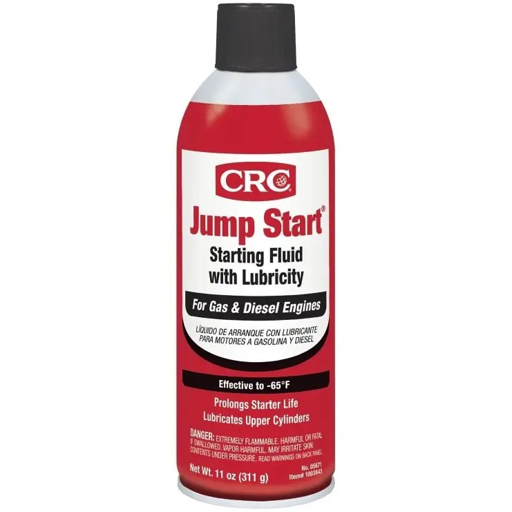 CRC 05671 Jump Start Starting Fluid 16 oz Aerosol