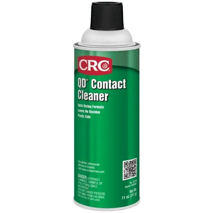 CRC 03130 QD Contact Cleaner, 16 oz Aerosol Can