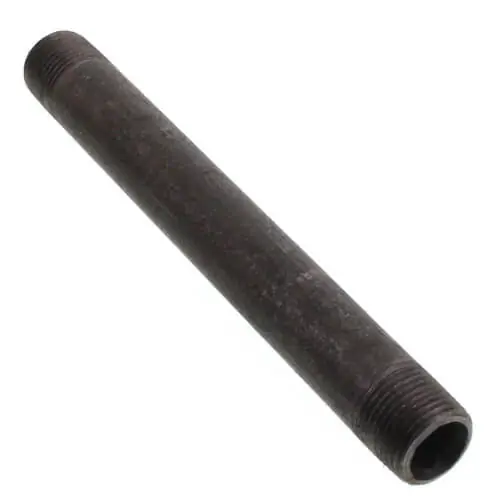 Anvil 0330011602 3/8 x 5-1/2 Black Nipple
