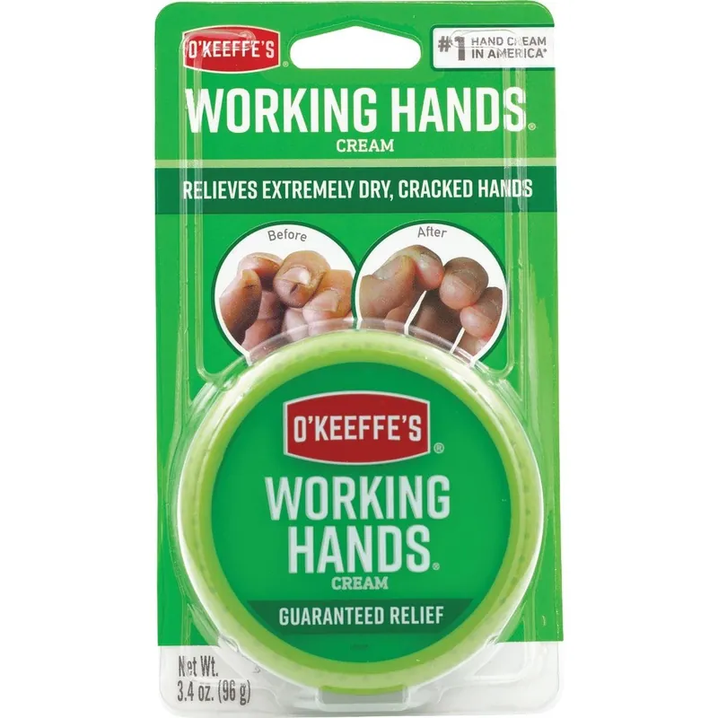 O'Keeffe's K0350007 Working Hands 3.4 Oz. Hand Cream Jar