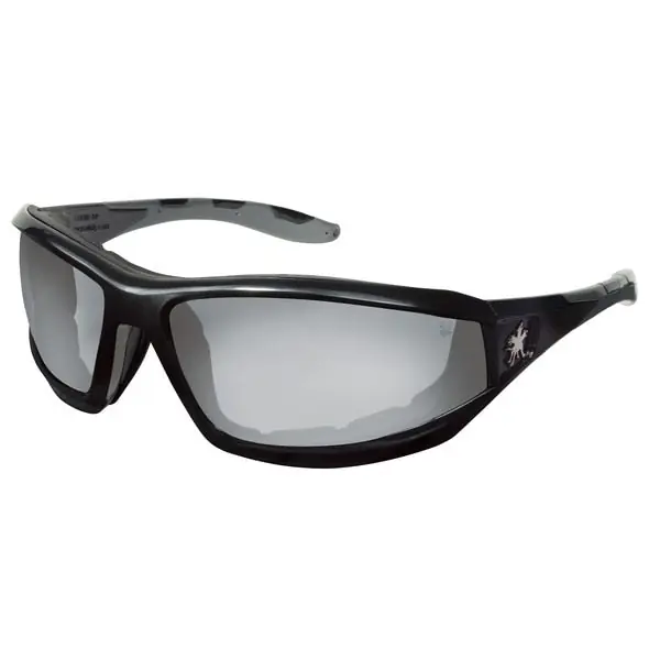 MCR Safety RP219AF Safety Glasses Dual Lens Indoor/Outdoor Clear Mirror Lens