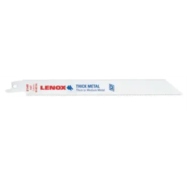 Lenox 21519814R 8 In L Reciprocating Saw Blade