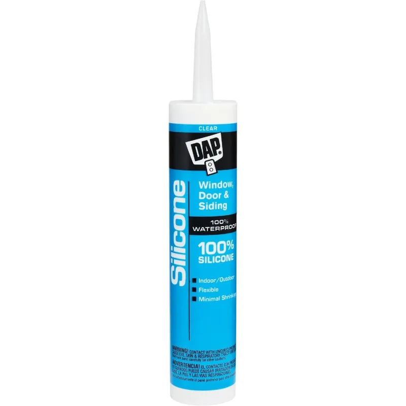 DAP 08641 Window and Door 9.8 Oz Silicone Sealant
