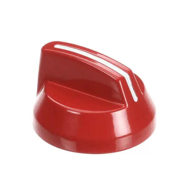 KNOB-RED METAL-INSERT 18 8 2R-W498-2 for Star Mfg 2RW4982