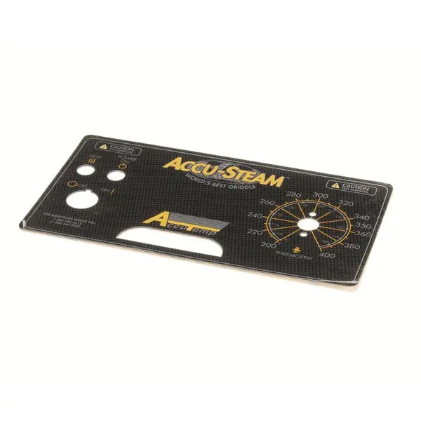 Overlay Control Panel for Accutemp AT2L-2715-3