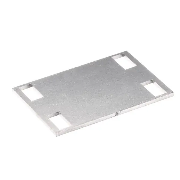 Plate Shim Caster MCD 3.6 x 2.45 x 0.15 022-BHE-0002-S for Delfield