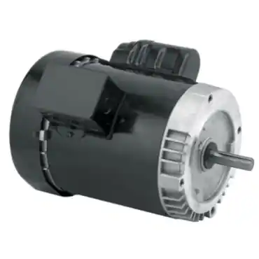 U.S. Motors D34CA1JCR General Purpose Single Phase ODP C-Face Motor