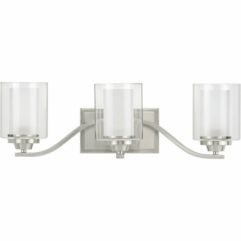 Progress Lighting P300122-009 Kene 75W 3-Light Vanity Fixture