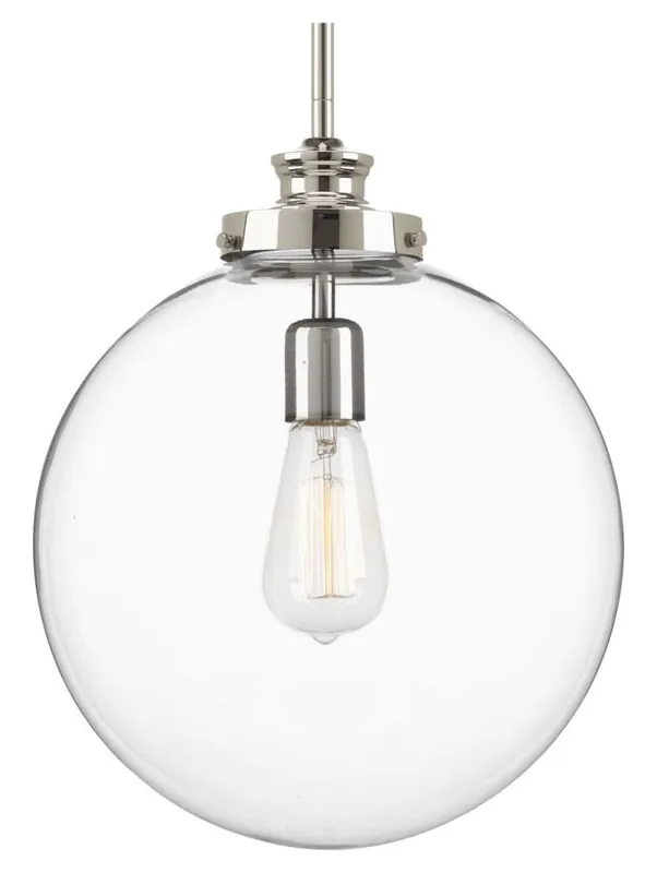 Progress Lighting P5328-104 Penn 15 in. 100W 1-Light Medium E-26 Base Large Pendant
