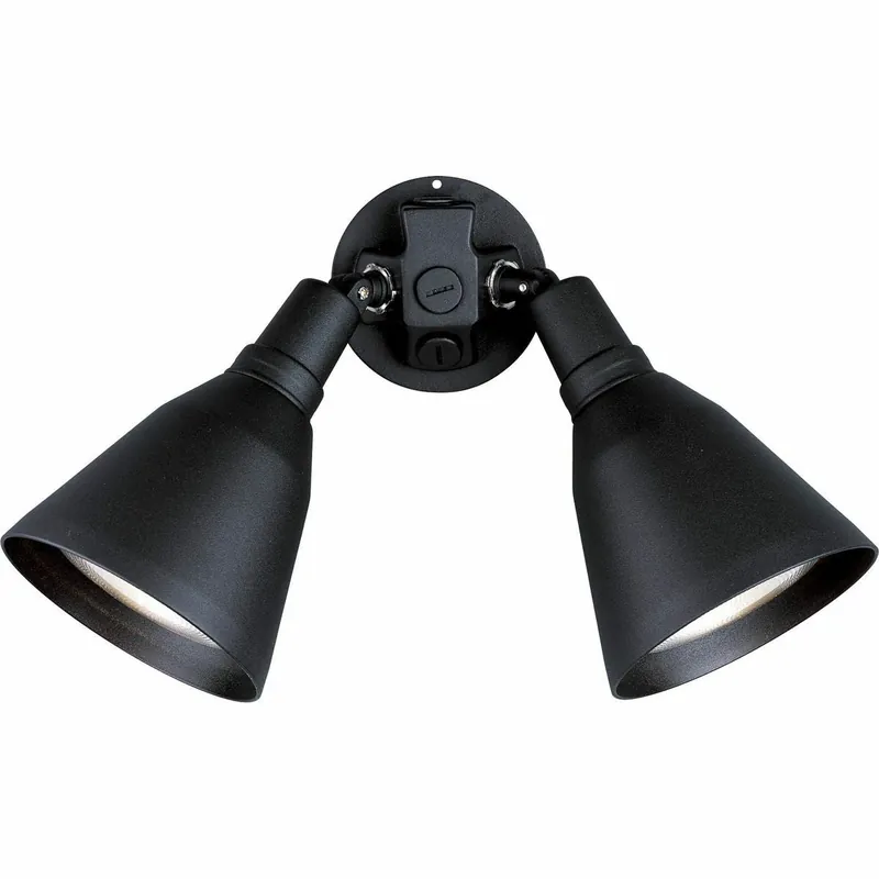Progress Lighting P5203-31 Outdoor Adjustable Two-Headed Swivel Floodlight