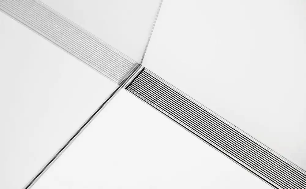 Infinity Drain SAS6536SS S-AS 65 Series 36 in. Linear Drain Compression Kit in Satin Stainless Steel